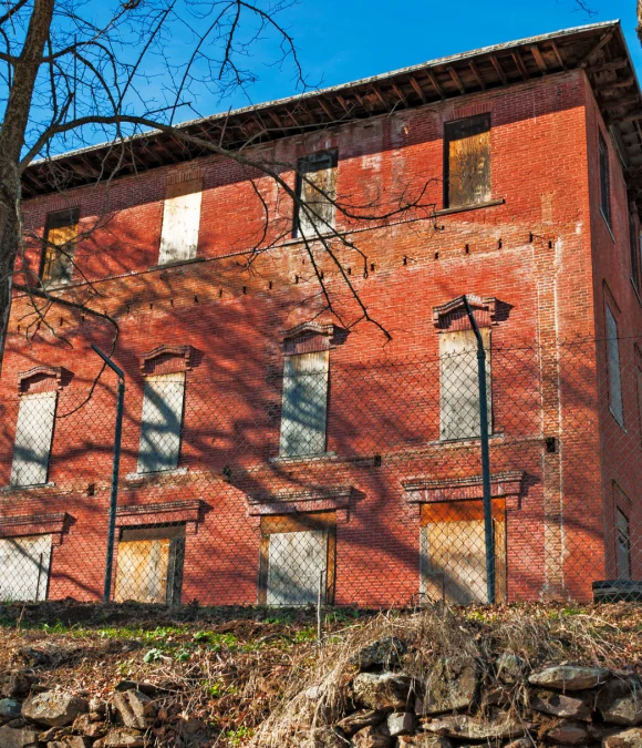 Restored historic home with terracotta bricks in Kansas City, MO